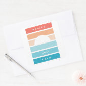 Sunset Crew 6 Pack sticker (Envelop)