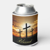 Sunset Cross Blikjeskoeler (Blikje Voorkant)