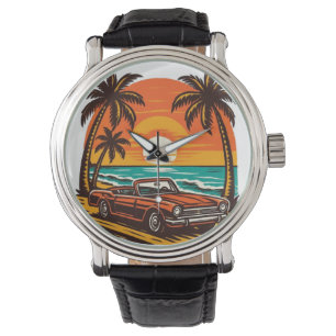 Sunset Cruise Paradise Horloge