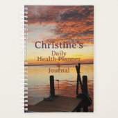 Sunset Daily Planner & Journal (Voorkant)