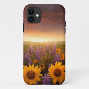 Sunset Daisies iPhone 11 Hoesje