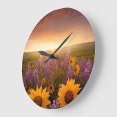 Sunset Daisies Grote Klok (Hoek)