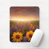 Sunset Daisies Muismat (Met muis)