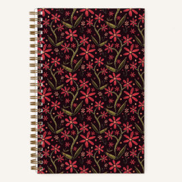 Sunset | Dancing Watercolor Daisies Notitieboek