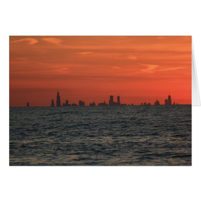 Sunset de Chicago (Devant horizontal)