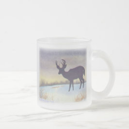 Sunset Deer Design Matglas Koffiemok