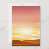 Sunset Desert Ramadan Iftar Dinner Invitation (Dos)