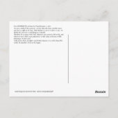 Sunset DESIDERATA Briefkaart (Achterkant)