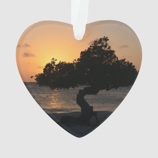 Sunset Divi Divi Tree Ornament (achterkant)