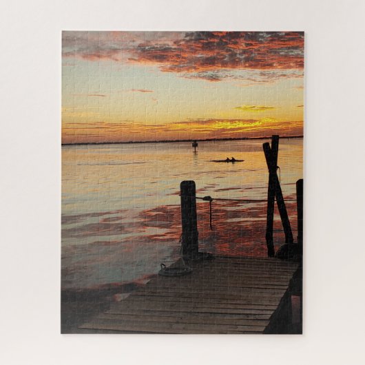 Sunset Dolphins Legpuzzel (Verticaal)