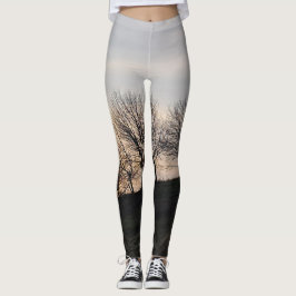 Sunset Down The Hill - Leggings voor vrouwen
