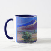 Sunset Dunes, Distant Mountains and Trees Kaart Mok (Links)