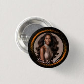 Sunset Dust Pageant Button (Voorkant /achterkant)
