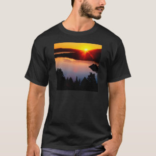 Sunset Emerald Bay Lake Tahoe T-shirt