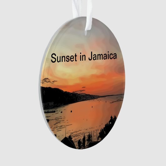 Sunset en Jamaïque (devant)