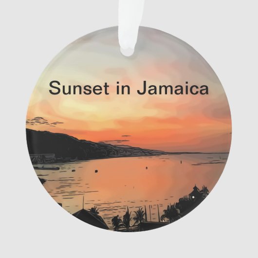 Sunset en Jamaïque (devant)