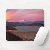Sunset en Mt. Shasta Mousepad Muismat (Met muis)