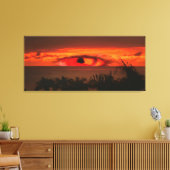 Sunset Eye 2106 Art Canvas Afdruk (Insitu (Woonkamer))