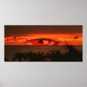 Sunset Eye 2106 Art Print (Voorkant)