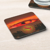 Sunset Eye 2106 Bier Onderzetter (Linkerzijde)