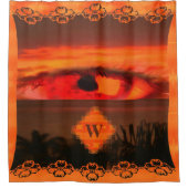 Sunset Eye 2106 Douchegordijn (Voorkant)