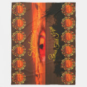 Sunset Eye 2106 Fleece Blanket (Voorkant)