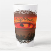 Sunset Eye 2106 Latte Mok (Voorkant)