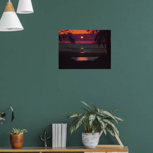 Sunset - Felix Vallotton Poster (Woonkamer 1)