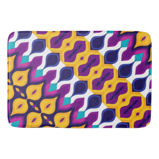 Sunset Flame Repeat Badmat (Voorkant)