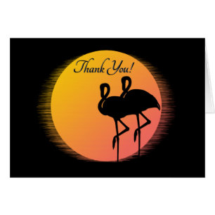 Sunset Flamingo's Dank je wel!