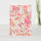 Sunset Florals Programme de célébration de la vie (Dos)