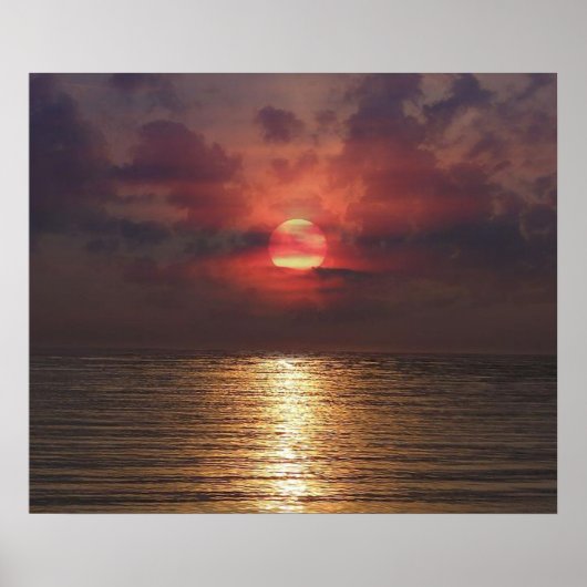 Sunset Florida Print (Voorkant)