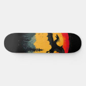  Sunset Forest Dragon Skateboard (Horizontaal)