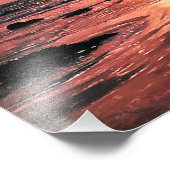 SUNSET FOTO AFDRUK (Hoek)