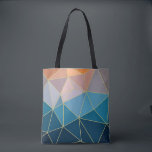 Sunset fourre-tout. Sac fourre-tout motif géométri<br><div class="desc">Sunset fourre-tout. Motif de couleur mutli géométrique simple. Les couleurs géométriques orange et bleu aident à percer votre shopping avec une pop de couleur avec ce sac fourre-tout.</div>