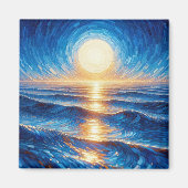 Sunset Fridge Magnet (Devant)