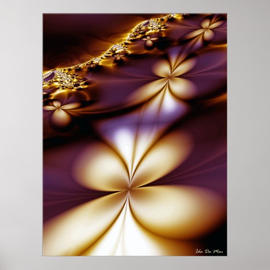 SUNSET GARDEN POSTER (Voorkant)