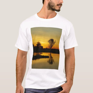 Sunset, Geel Water Billabong T-shirt
