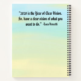 Sunset Geïnspireerd Motivatie spiraalvormig Notitieboek