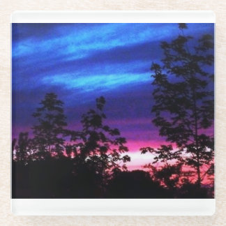 Sunset Glazen Onderzetter