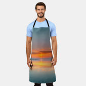 Sunset Glow Apron Schort (Gedragen)