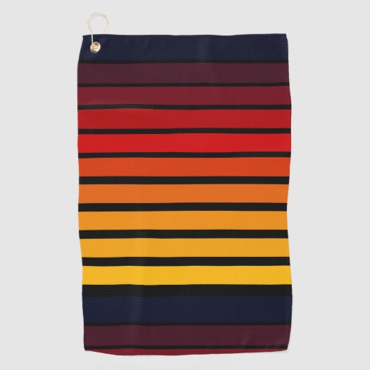 Sunset Golfhanddoek (Voorkant)