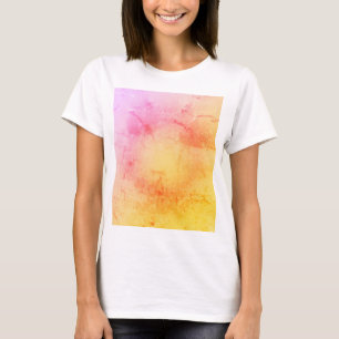Sunset Gradient Artistiek T-shirt voor Dames
