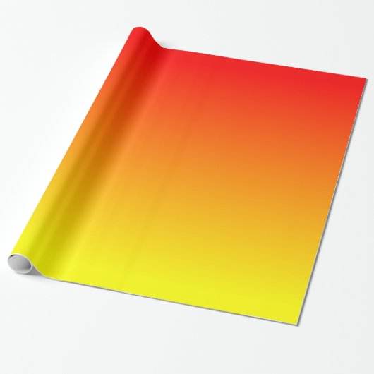 Sunset Gradient Cadeaupapier (Uitgerold)
