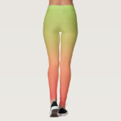 Sunset Gradient Leggings – Zachte & Kleurrijke Vib (Achterkant)