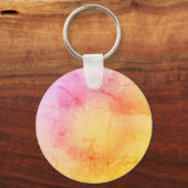 Sunset Gradient Round Sleutelhanger (Voorkant)