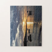 Sunset Grenada Caraïben. Legpuzzel (Verticaal)