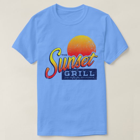 Sunset Grill T-shirt (Design voorkant)