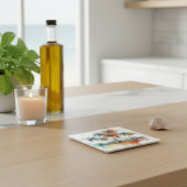 Sunset Grove Glazen Onderzetter