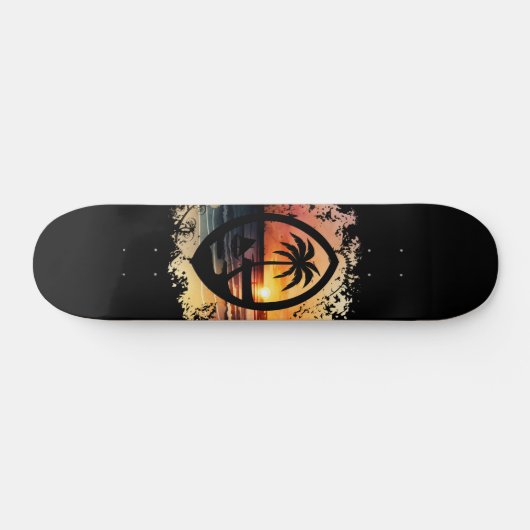 Sunset Guam Seal Skateboard (Horizontaal)